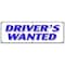 Signmission DRIVERS WANTED BANNER SIGN cdl taxi limousine bus truck delivery B-72 Drivers Wanted - alternate 1